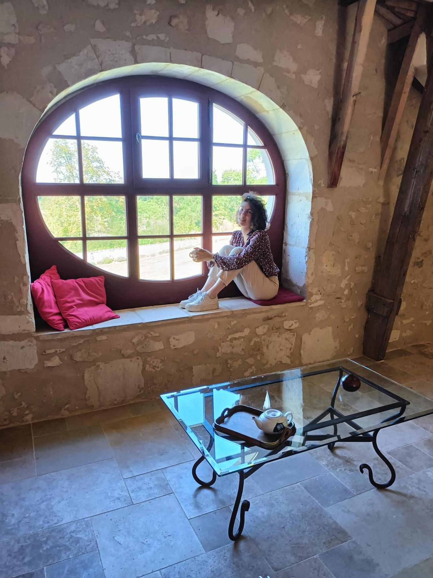 Chambres d'hôtes au Château de Gizeux Exterior foto